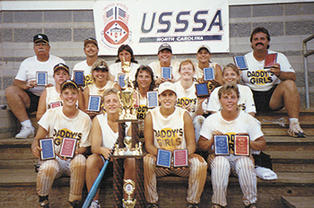 Champion inducted into softball hall of fame 