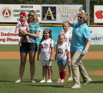 FIRST PITCH...