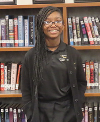 5th-Grader, Aaliyah Phelps wins Pinnacle Classical Academy Spelling Bee