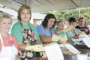 Sandy Plains Baptist Church serves up some great barbecue