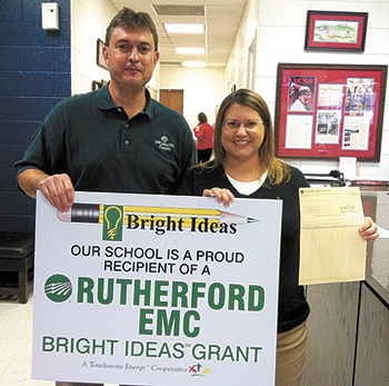 Kings Mountain teacher receives Bright Ideas grant from REMC