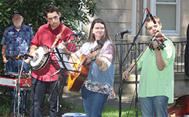 Bluegrass and Company performed