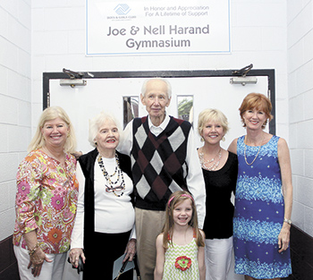 Joe & Nell Harand Gymnasium dedicated