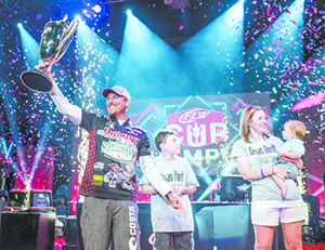 Thrift wins Professional Bass Fishing's 2019 FLW Cup