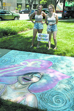 Chalk Fest and Y'Art Sale planned for June 2
