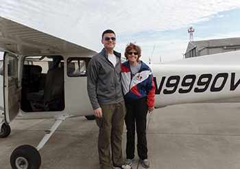 Vagnozzi earns private pilot's license