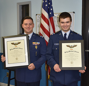 Cadets receive Billy Mitchell Awards