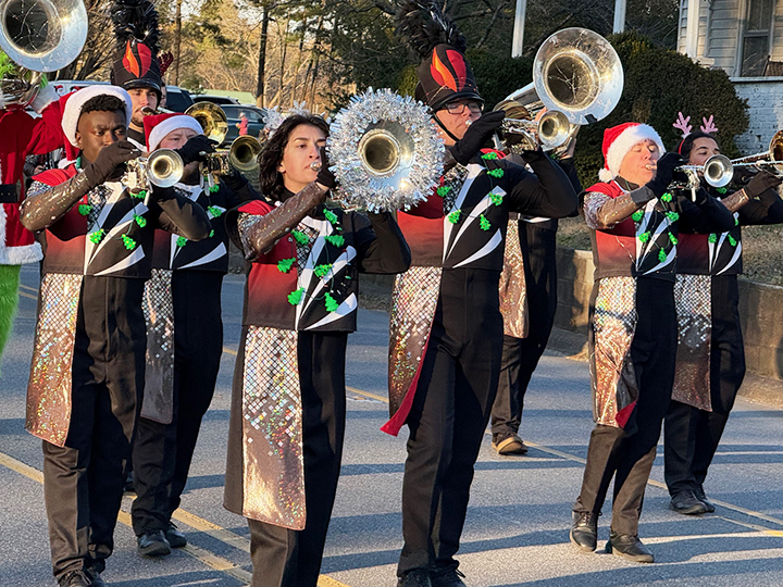 The Gardner-Webb Marching Band