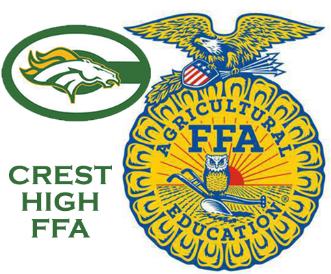 Crest High School FFA members  recognized at 94th State FFA Convention