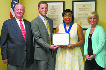 Local student, Edly Massanga awarded scholarship from Crumley Roberts