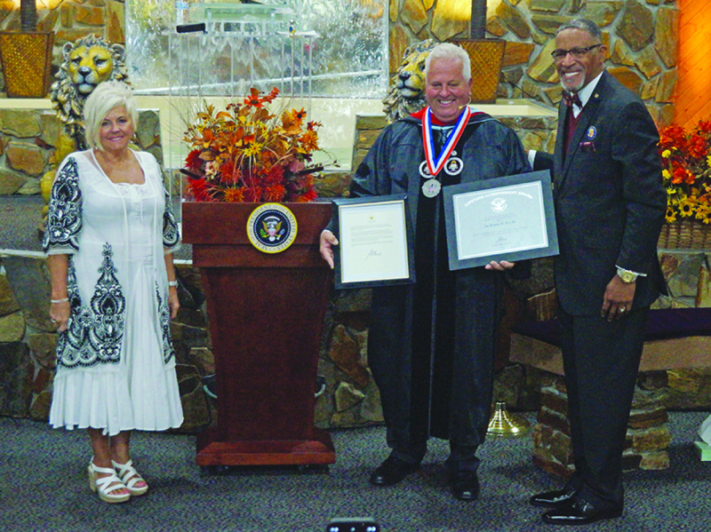 Cleveland County pastor receives Lifetime Achievement Award from President Biden