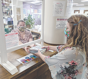 Library reopens to the public.