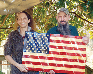 Grover couple and family, craft unique wood art pieces by hand