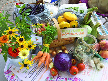 Too much squash, tomatoes, zucchini? Bring it to Farmer Foodshare!