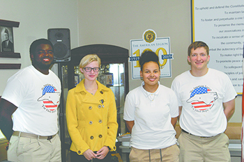 Four Area Students Recognized on Veterans Day