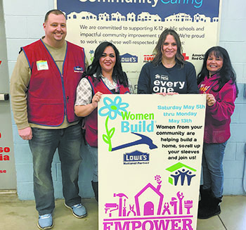 Join Habitat Cleveland County and Lowe's Home Improvement for Women Build Week