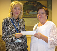 Hospice Cleveland County receives donation
