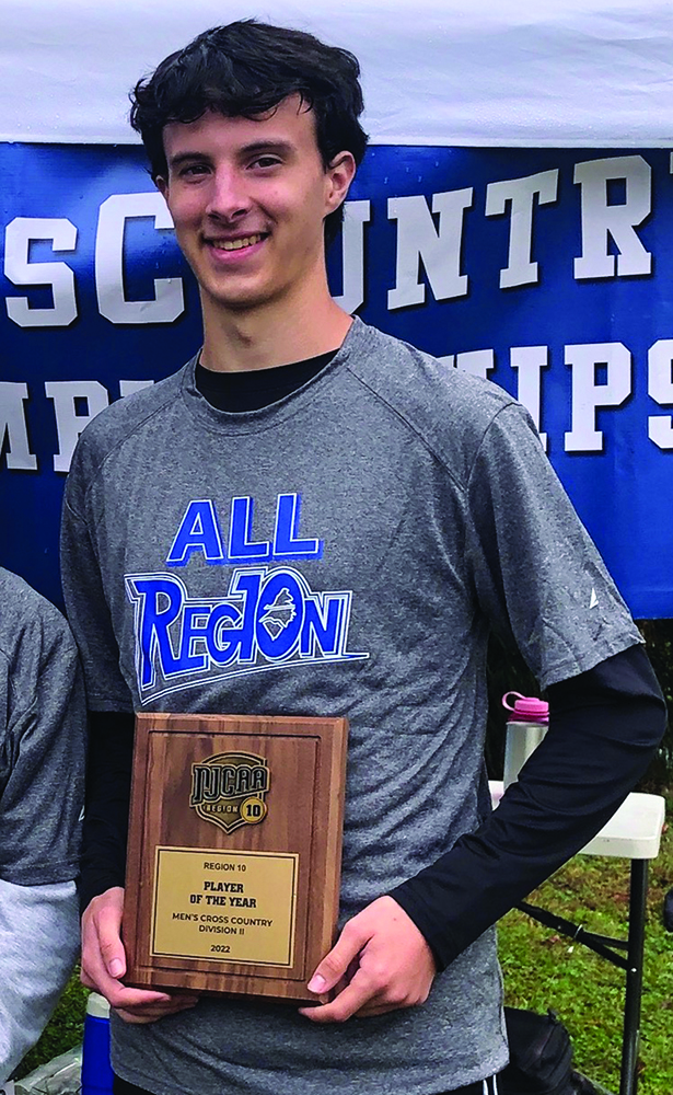 Kohen Johnson makes the NJCAA all region 10 cross country team.