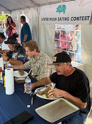 Livermush Eating Contest