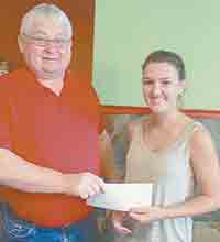 Ruritan Club Presents Scholarships to Grads