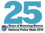 County Law Enforcement Memorial Day is May 13, 2016