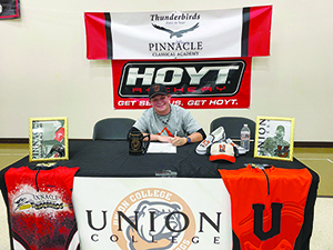 Pinnacle Classical Academy's Standish commits to Union College