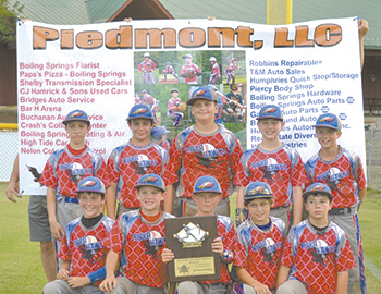 11U Riverhawks Baseball Team Wins Championship Bracket