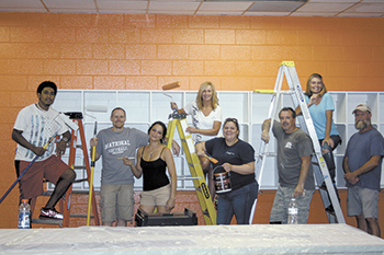 Clearwater Paper Crew Volunteers At Boys & Girls Club