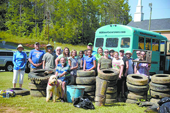 3rd Annual Sarah Sweep remembers Sarah Spencer with community river clean up