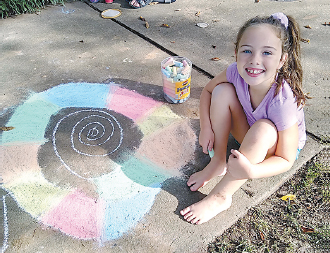 Chalk Fest brightens county Court Square