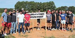 GWU student athletes volunteer for Potato Project