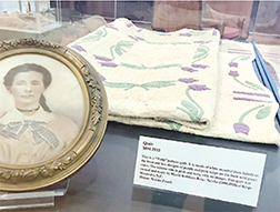 Exhibit shows needlework through the years