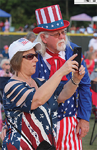 America 250 Celebration at Shelby City Park on July 3