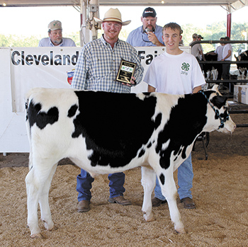 Cleveland County 4-H Dairy Steer Project wraps up at the Fair