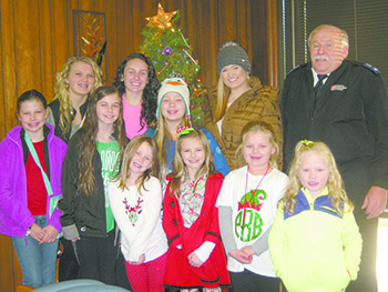 DANCERS SPREAD HOLIDAY CHEER