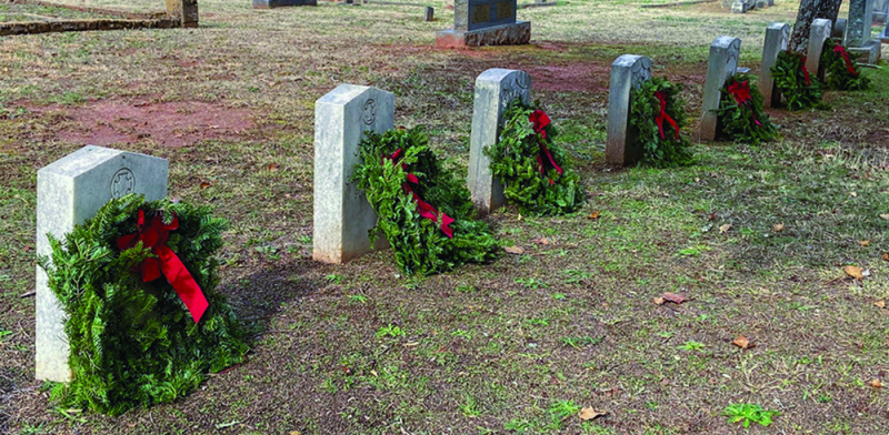 "Wreaths Across America Day"  brightens graves, cemeteries 