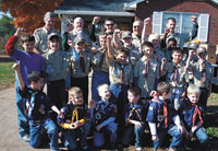 Boy & Cub Scouts Collect Over 6,000 lbs. Of Goods