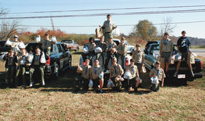 FIRST BAPTIST SCOUTS...