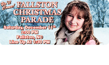 FALLSTON CHRISTMAS PARADE IS DEC. 11th 2014