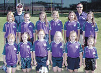 GSSCA U10 Girls Soccer Team Undefeated Season