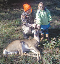 Brian Goode Gets First Deer