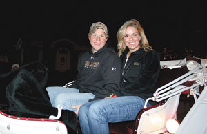 UPTOWN SHELBY CHRISTMAS CARRIAGE RIDE...