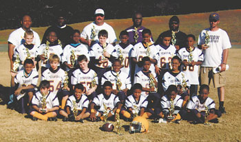 Union Terriers Pee Wee Football Champs