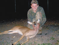 Jacob Bowen Bags First Deer!