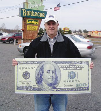 ED PATTERSON IS LUCKY READER OF THE WEEK