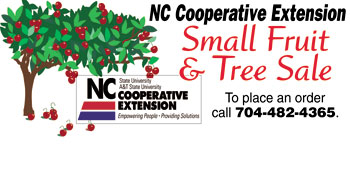NC COOPERATIVE EXTENSTION SMALL PLANT & TREE SALE...