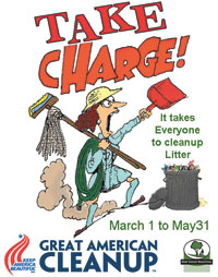 Great American Cleanup Volunteers Needed!