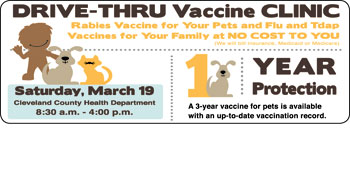 DRIVE-THRU VACCINE CLINIC