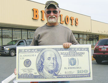 HAROLD BOSTIC WINS $100 AS LUCKY READER OF THE WEEK!