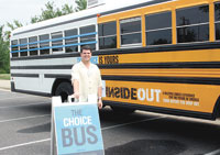 Choice Bus Visits Shelby! 